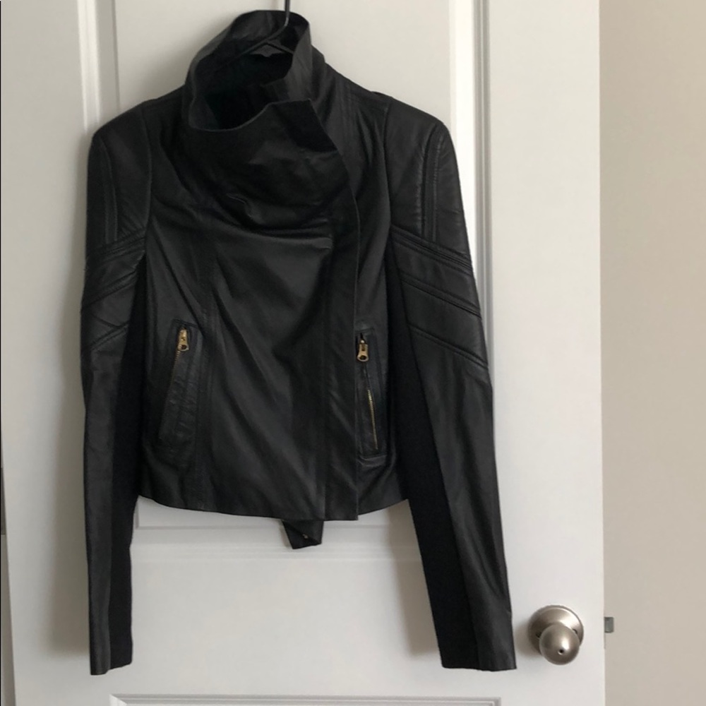 SOLDOUT EUC 6 Shore Road leather jacket